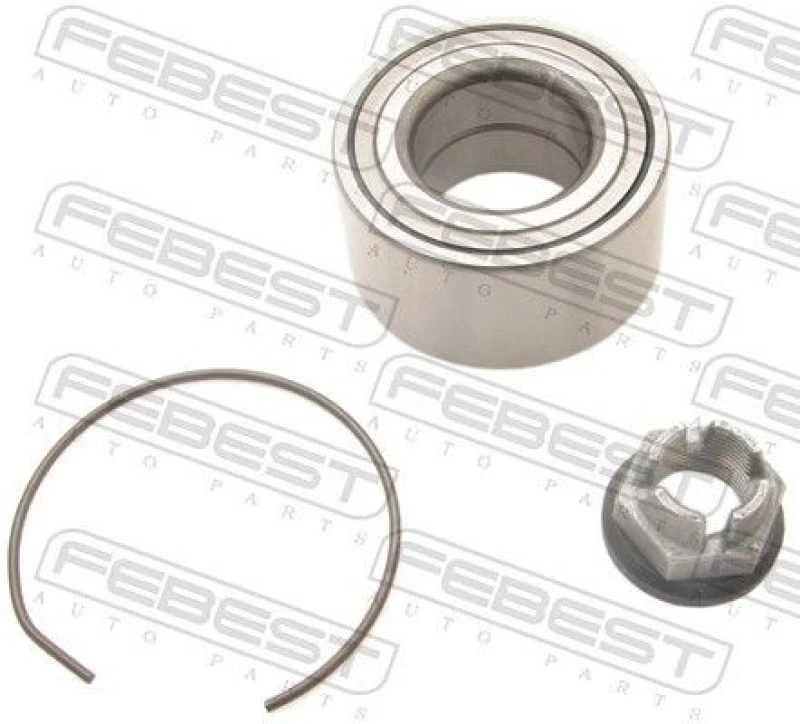 Image of Wheel bearing kit FEBEST DAC37720037-KIT