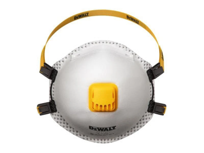 Image of DEWALT Respiration FFP2 Disposable Respirator Mask Pack Qty: Pack of 5
