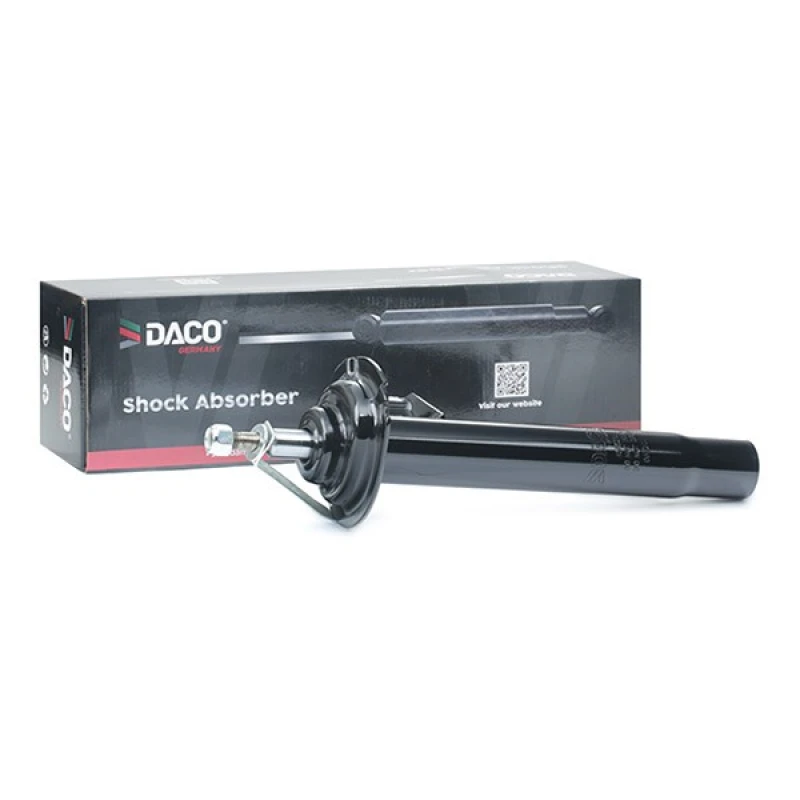 Image of DACO Germany 451521L Shock absorber Front Axle Left, Gas Pressure, Twin-Tube, Damper with Rebound Spring, Top pin Shock Absorber (854)