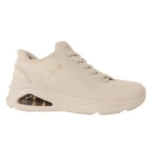 Image of Skechers Slip-Ins Mesh Hot Melt Trimmed Fash Slip On Trainers Womens Slip On Trainers 4 (37) White 27491901240