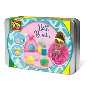 Image of SES Creative - Childrens Make Your Own Bath Bombs Set 8-12 Years (Multi-colour)