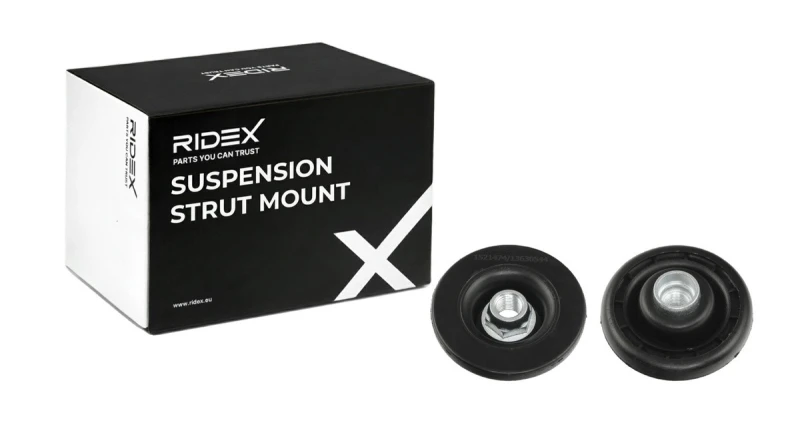 Image of RIDEX 1180S0921 Top strut mount Front Axle Suspension Strut Support Bearing (1180)