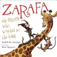 Image of zarafa the giraffe who walked to the king