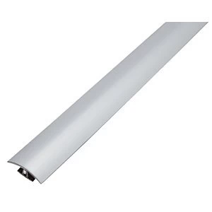 image of Wickes Flooring T-bar & Reducer Silver - 1.8m