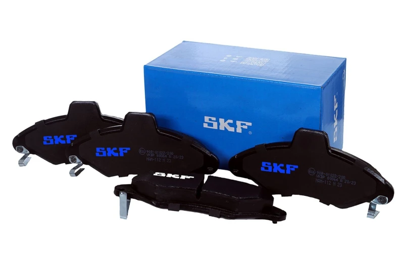 Image of SKF VKBP 80864 A Brake pad set with acoustic wear warning Brake Pad Set,disc brake (402)