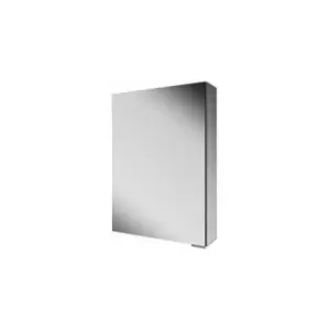 image of Eris 50 Aluminium Bathroom Cabinet 700mm H x 500mm W x 130mm D - HIB