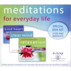 Image of Meditations for Everyday Life (Audio 3 CDs) : Special Box Set 3 CDs and Booklets