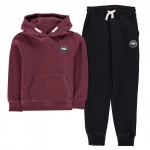 Image of SoulCal Signature Lounge Set Junior - Amaranth/Black