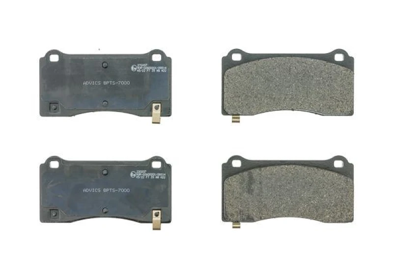 Image of AISIN Brake pad set AISIN BPTS-7000