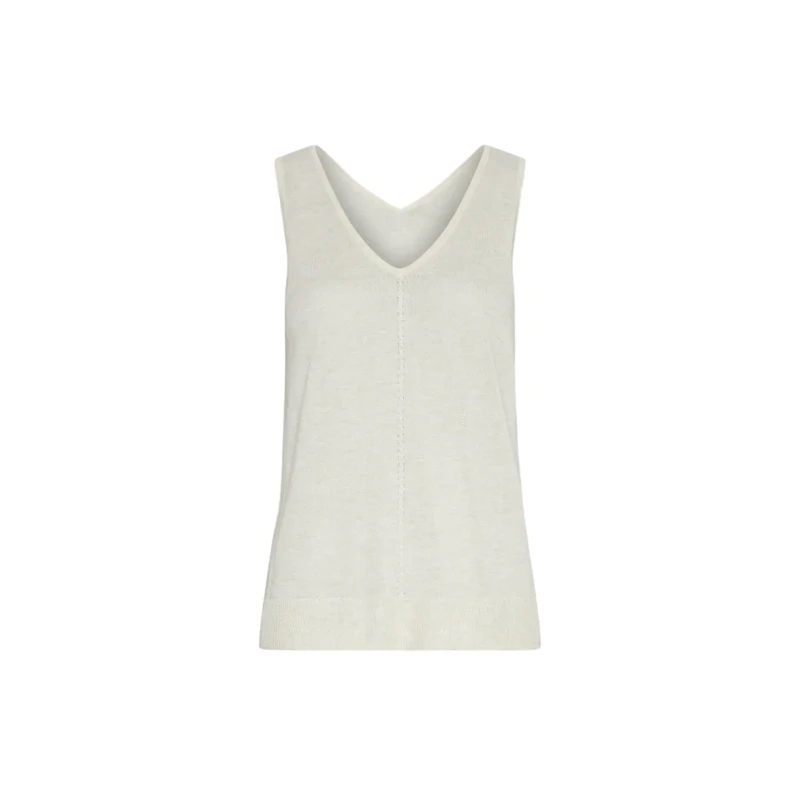 Image of moss copenhagen Womens tank top Moss Copenhagen Rini Kobra Beige Female 36/38