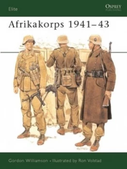 Image of Afrikakorps 1941-43 by Gordon Williamson Paperback