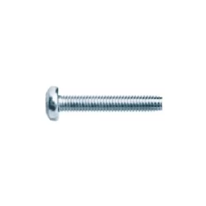 M6 X 25 Pozi Pan Thread Forming Screws BZP- you get 10