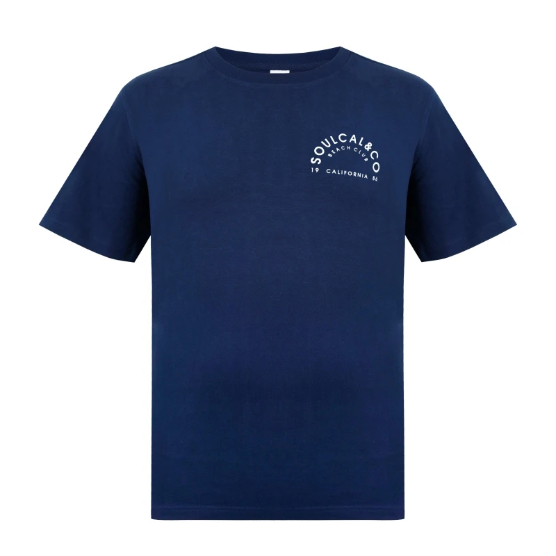 Image of SoulCal Graphic T-Shirt Mens - Blue Blue S