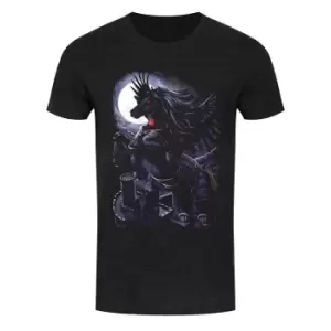 Image of Requiem Collective Mens Prince Of Demons T-Shirt (XX Large (44-46in)) (Black)