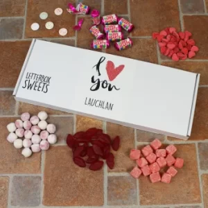 image of Personalised Letterbox Sweets