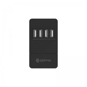 image of Griffin 4-Port 4.8A USB Mains Charger