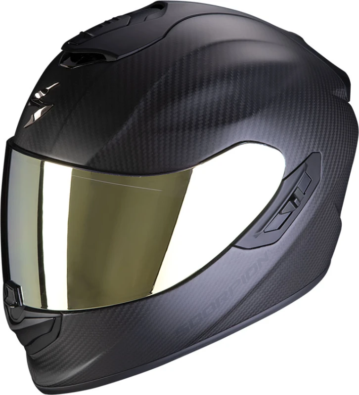 Image of Scorpion EXO-1400 EVO II Carbon Air Solid Matt Black Full Face Helmet Size M