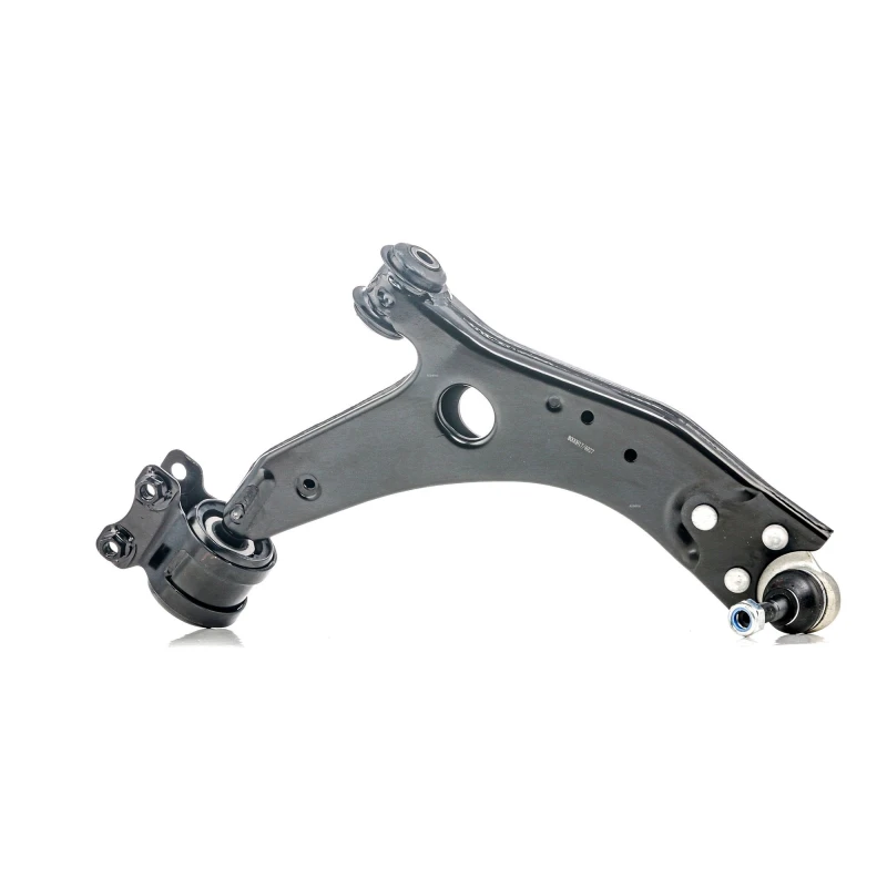 Image of RIDEX 273C0133 Suspension arm Trailing Arm, Steel, Right Front, with rubber mount Steel Track Control Arm (273)