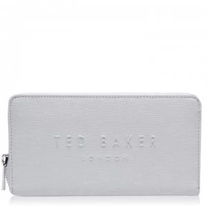 Image of Ted Baker Crosshatch Purse - lt-grey