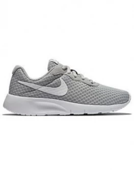 image of Nike Tanjun Childrens Trainers - Grey/White