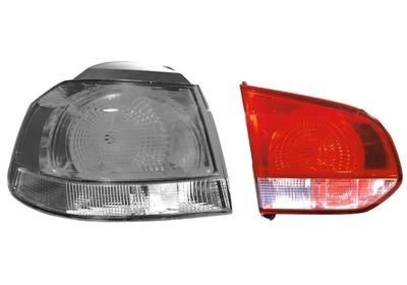 Image of VAN WEZEL 5863933 Rear light Inner Section, without bulb holder, Left Combination Rearlight (391)