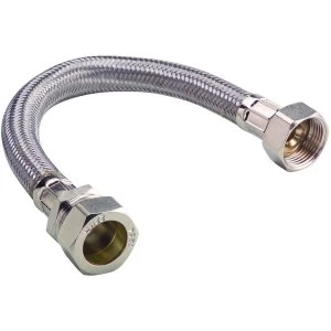 image of Wickes Flexible Tap Connector - 15 x 19 x 300mm