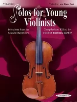 Image of Solos for Young Violinists , Vol. 5 by Barbara Barber
