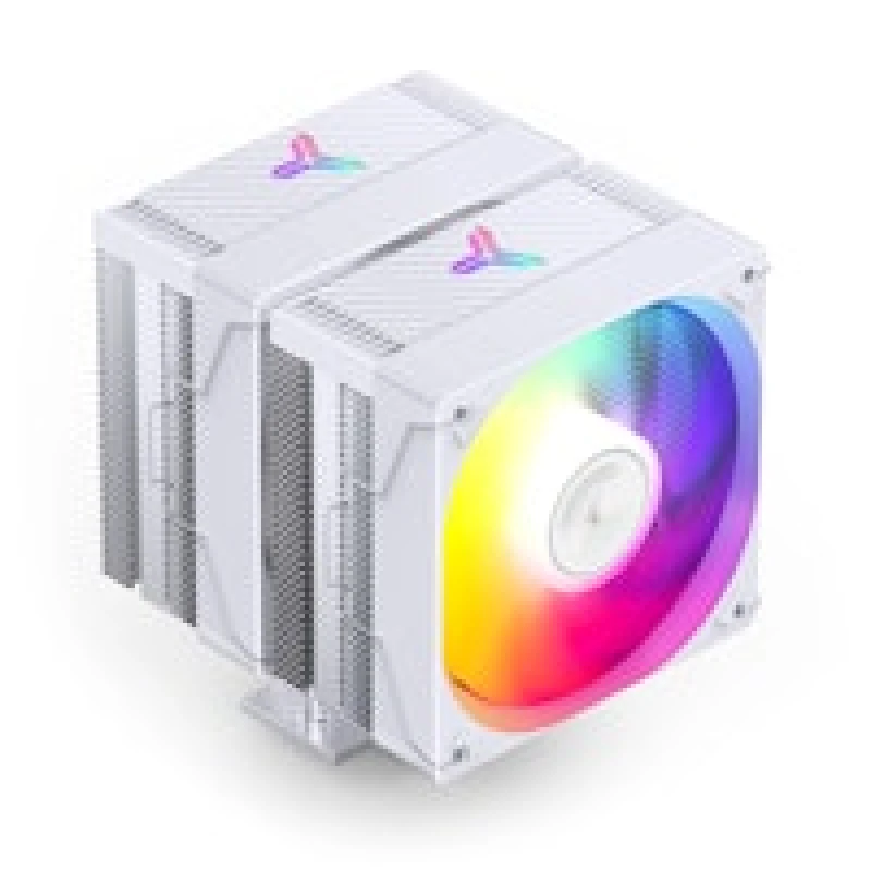 Image of Jonsbo CR-3000E RGB White 260w TDP Dual Tower CPU Air Cooler - 120mm