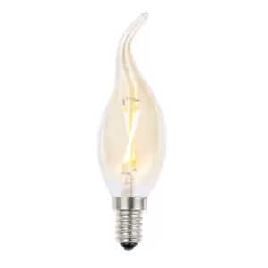 Image of Forum Lighting Inl-C35L-Led-Ses-Tint Lamp LED 2W Bent Tip Candle Ses Tinted