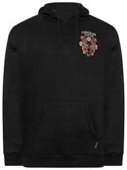 Image of BadRhino Fearless & Ferocious Hoody - Black, Size 2XL, Men