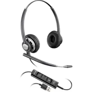 Image of POLY EncorePro 525 M Headset Wired Head-band Office/Call center Black