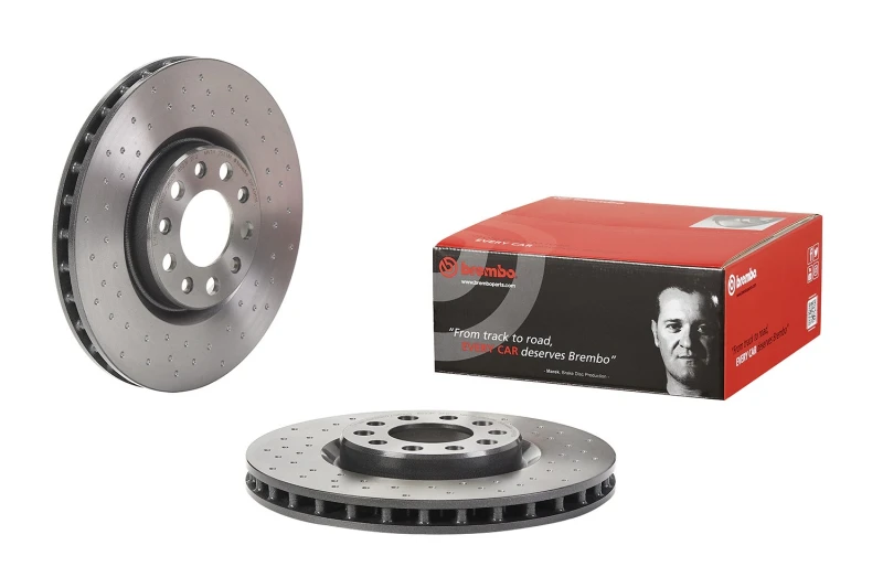 Image of BREMBO Brake disc BREMBO 09.C495.1X