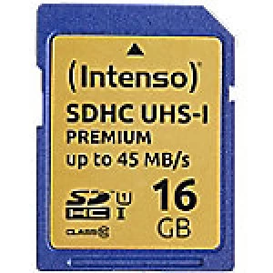 image of Intenso 16GB SDHC Memory Card