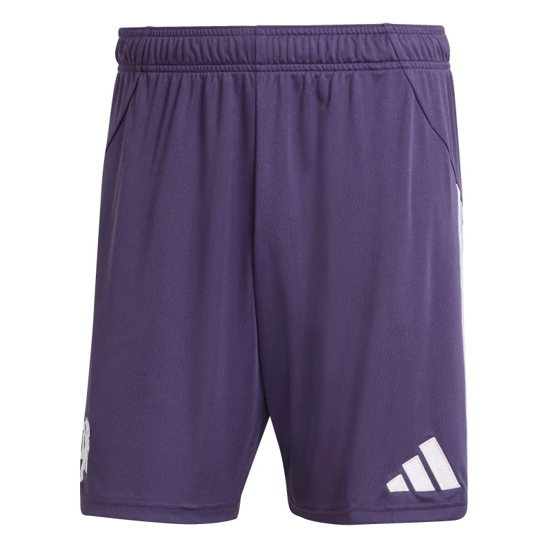 Image of Adidas Manchester United Away Shorts 2025/26 Violet Male S KA5443