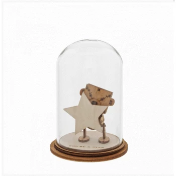 image of You're a Star (Little Wooden Bear) Figurine