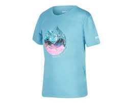 Image of Regatta White 'Alvarado V' Active T-Shirt - age 3-4