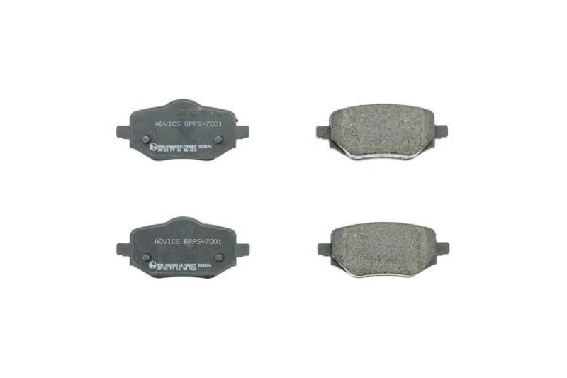 Image of AISIN Brake pad set AISIN BPPS-7001