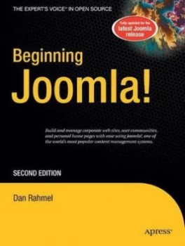 Image of Beginning Joomla by Dan Rahmel Book