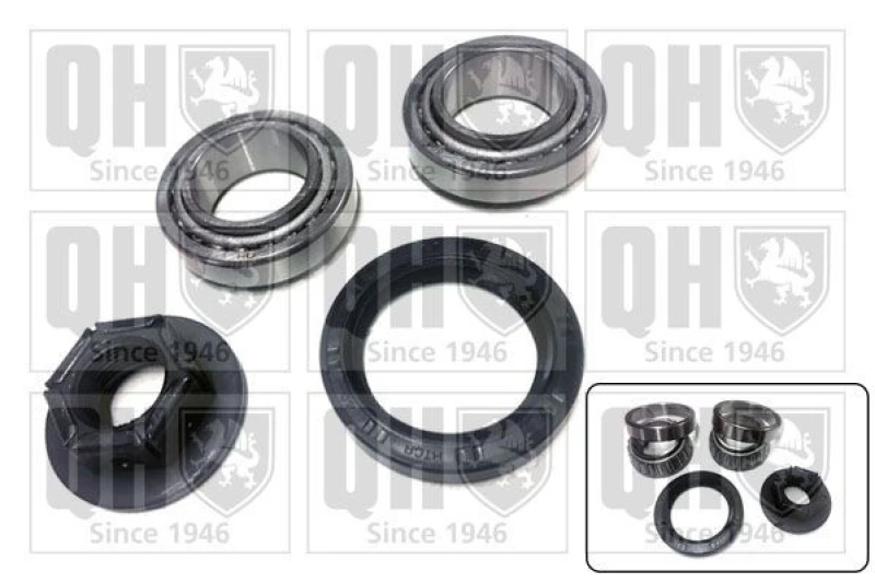 Image of QUINTON HAZELL Wheel bearing kit QUINTON HAZELL QWB1082