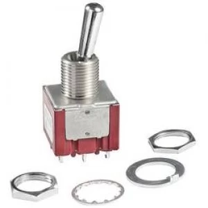 Image of Toggle switch 250 V AC 6 A 1 x OnOn NKK Switches