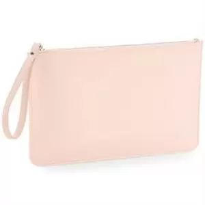 image of Boutique Accessory Pouch (One Size) (Soft Pink) - Bagbase