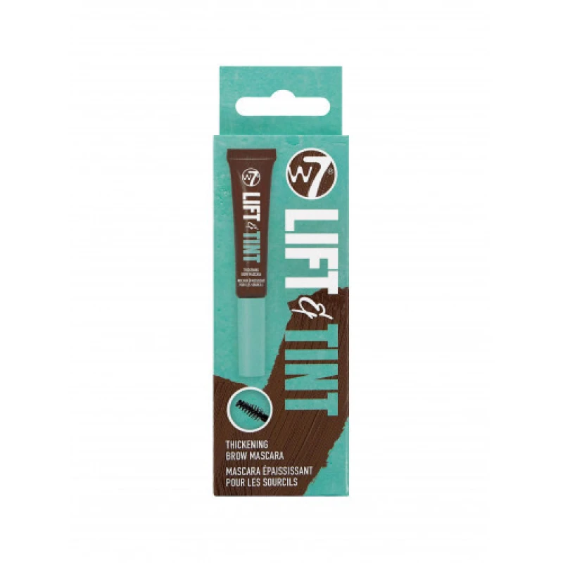 Image of W7 Cosmetics Lift & Tint Thickening Brow Mascara Dark Brown