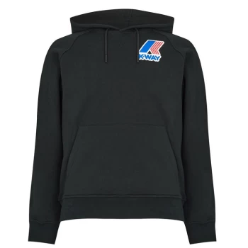 Image of Kway Alban Macro Hoodie - Black