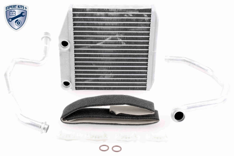 Image of VEMO V24-61-0003 Heat Exchanger with accessories Heat Exchanger,interior heating (467)
