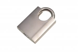 Image of Wickes Padlock - Stainless Steel 50mm