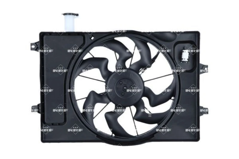 Image of NRF 470146 Cooling Fan with radiator fan shroud Fan,radiator (508)
