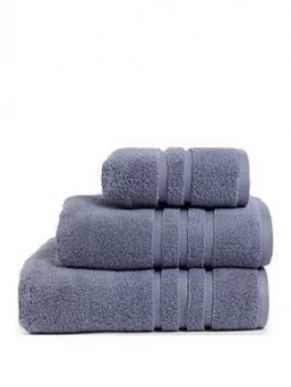 Image of Chelsea Super Soft 600 Gsm Zero Twist Towel Range ; Ocean - Hand Towel