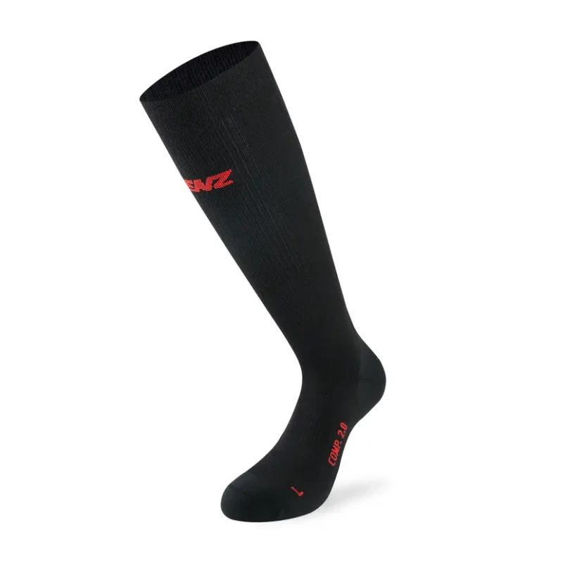 Image of Compression socks Lenz 2.0 Merino Noir Unisex M