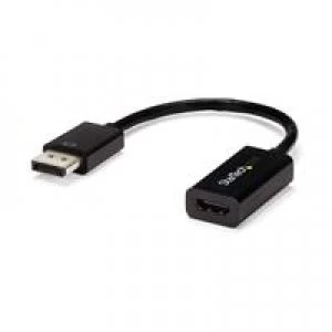 image of StarTech Displayport To HDMI 4K Audio Video Converter Dp 1.2 To HDMI Active Adapter For Desktop Laptop Computers 4K 30 Hz