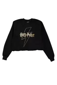 Image of Lightning Bolt Crop Sweatshirt